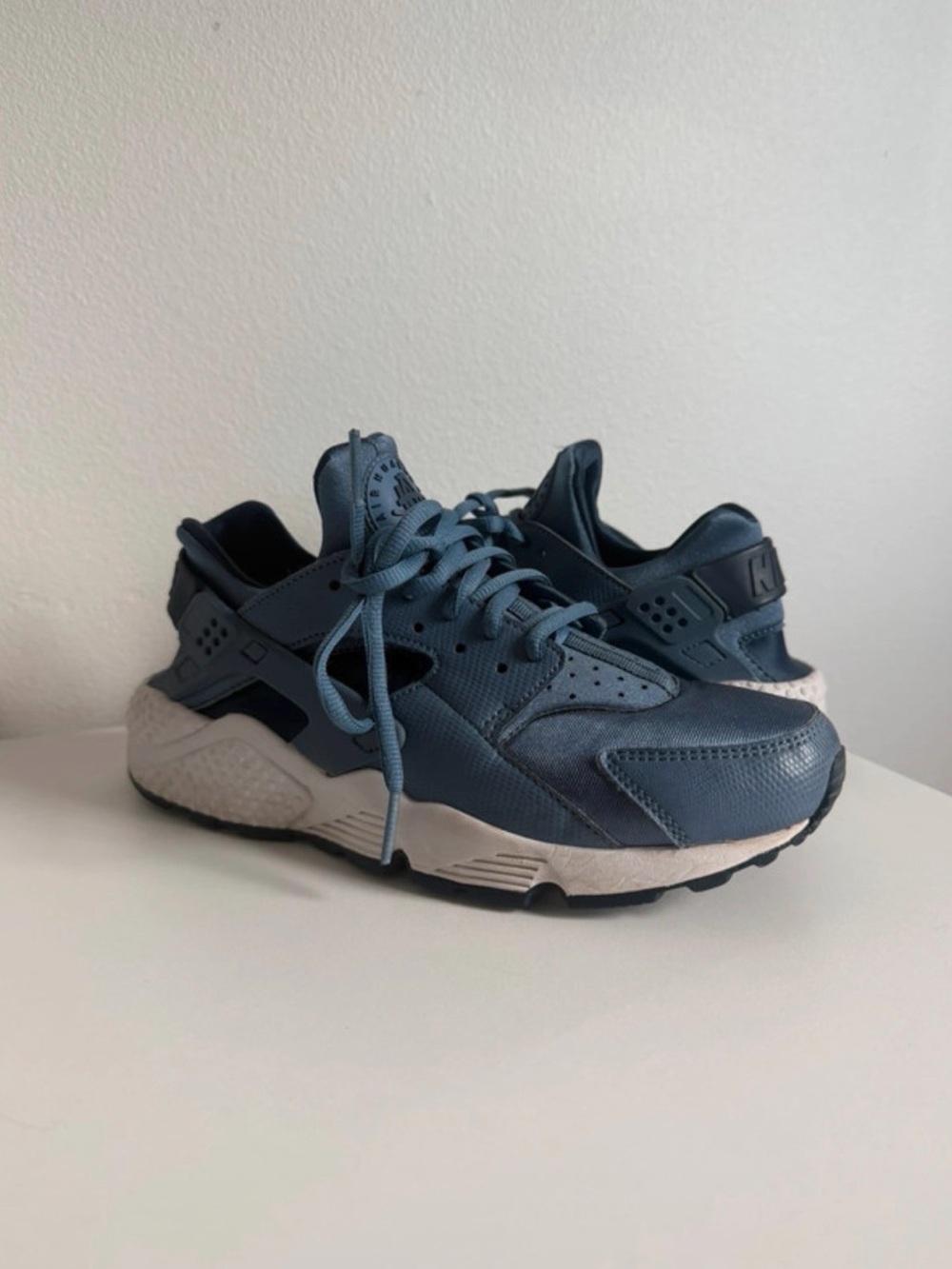 Nike Blue Huarache Sneakers